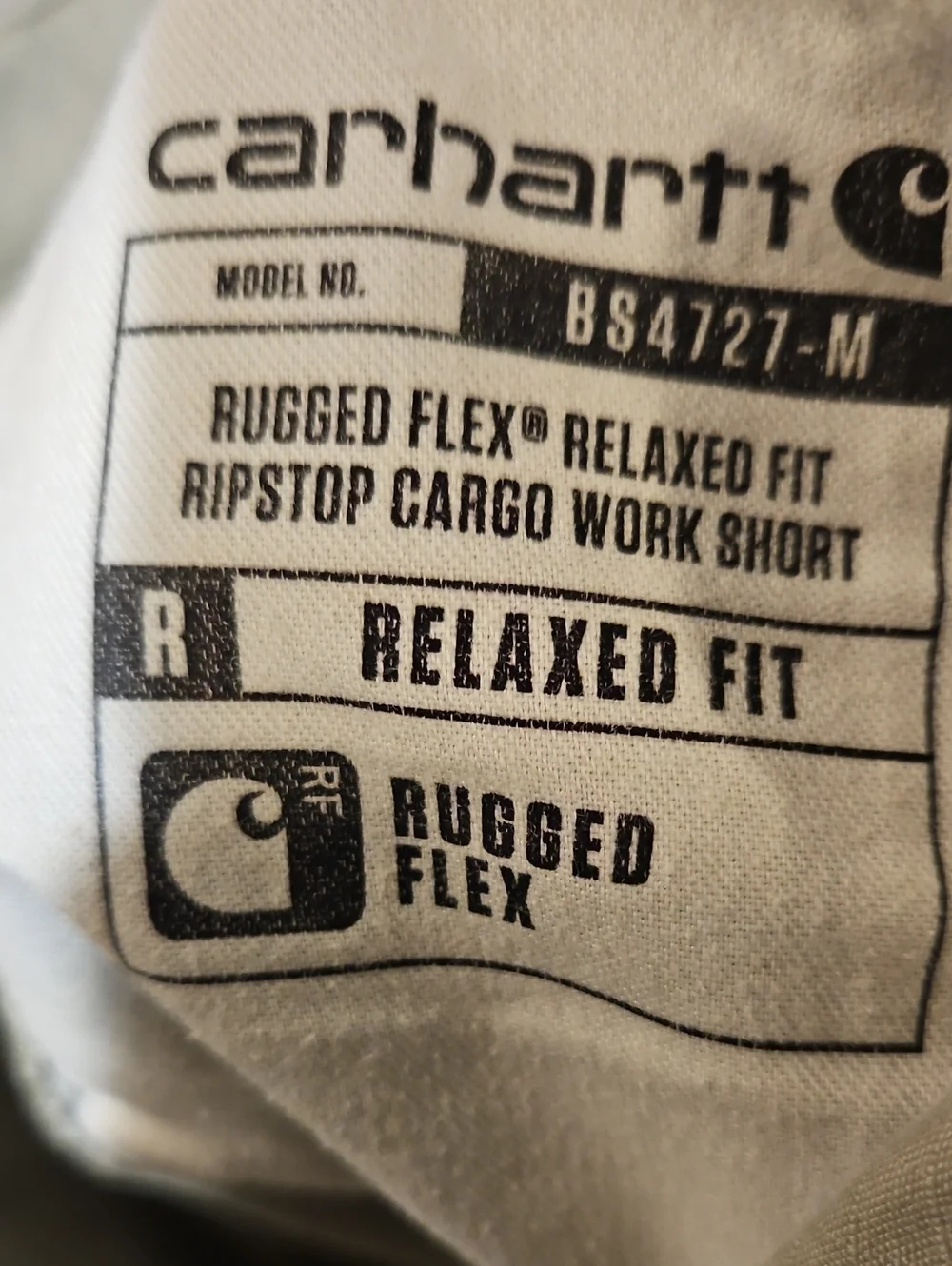 Carhartt Khaki Relaxed Cargo Shorts